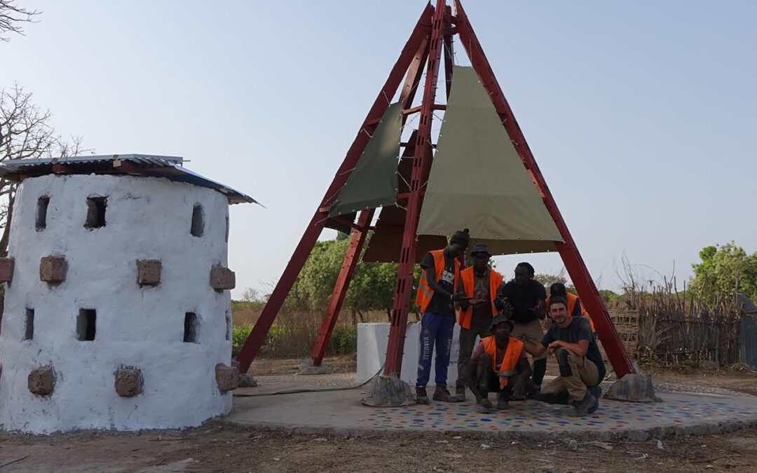 Pozzo solare con impianto di depurazione a Sanoufily in Senegal